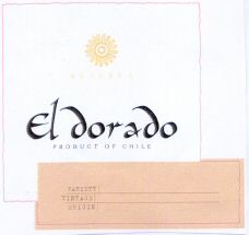 El dorado PRODUCT OF CHILE