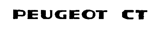PEUGEOT CT