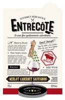 GOURMET PÈRE & FILS ENTRECÔTE A wine for gastronomic adventures
