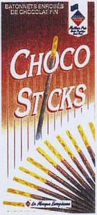 CHOCO STICKS BATONNETS ENROBÉS DE CHOCOLAT FIN