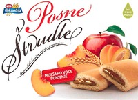 Posne Strudle trajni slatki kolac sa vocnim punjenjem