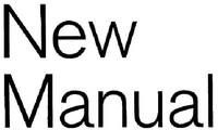 New Manual