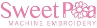 Sweet Pea MACHINE EMBROIDERY