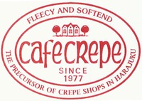 cafecrepe SINCE 1977 FLEECY AND SOFTEND THE PRECURSOR OF CREPE SHOPS IN HARAJUKU