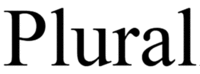 Plural