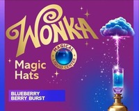 WONKA Magic Hats BLUEBERRY BERRY BURST MAGICAL LIQUID CENTER