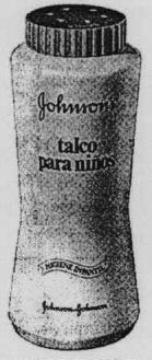Johnson's talco para niños