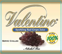 Valentino Sparkling Red Grape Juice