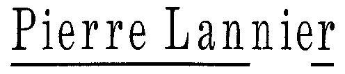 Pierre Lannier