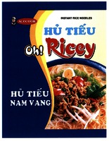 ACECOOK Oh! Ricey INSTANT RICE NOODLES HU TIEU NAM VANG