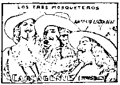 LOS TRES MOSQUETEROS CARCAGENTE