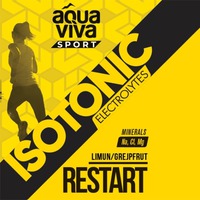 aqua viva SPORT ISOTONIC ELECTROLYTES MINERALS LIMUN/GREJPFRUT RESTART