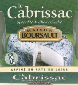 le Cabrissac Spécialité de Chèvre Cendré MAISON BOURSAULT