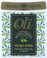 Olï HUILE d'OLIVE Vierge Extra PREMIERE PRESSION A FROID