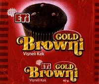 ETI GOLD Browni Visneli Kek