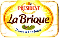 PRÉSIDENT La Brique Douce & Fondante