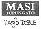 MASI TUPUNGATO PASSO DOBLE