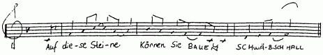 Auf diese Steine können Sie bauen Schwäbisch Hall