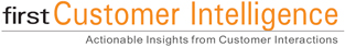 firstCustomer Intelligence Actionable Insights from Customer Interactions
