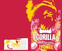 GORILLA JUICE + ENERGY LYCHEE Pear