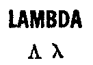 LAMBDA