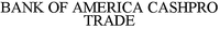 BANK OF AMERICA CASHPRO TRADE