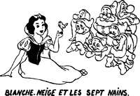 BLANCHE-NEIGE ET LES SEPT NAINS