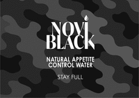NOVI BLACK NATURAL APPETITE CONTROL WATER STAY FULL