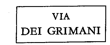 VIA DEI GRIMANI