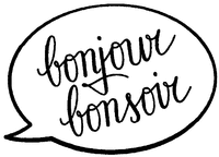 bonjour bonsoir