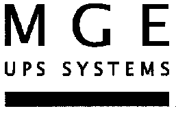 MGE UPS SYSTEMS