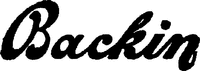 Backin