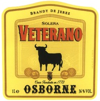 BRANDY DE JEREZ SOLERA VETERANO OSBORNE