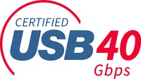 CERTIFIED USB 40 Gbps
