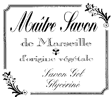 Maître Savon de Marseille d'origine végétale