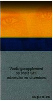 Voedingssupplement op basis van mineralen en vitamines capsules