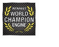 RENAULT WORLD CHAMPION ENGINE