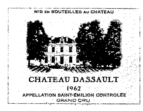 CHATEAU DASSAULT 1962