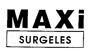 MAXI SURGELES
