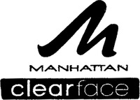 M MANHATTAN clear face