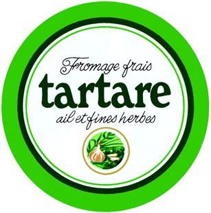 tartare Fromages frais ail et fines herbes
