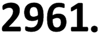 2961.