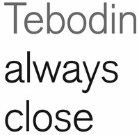 Tebodin always close