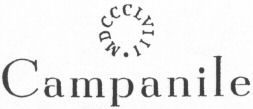 Campanile MDCCCLVIII