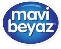 mavi beyaz