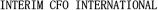 INTERIM CFO INTERNATIONAL