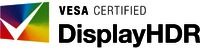 VESA CERTIFIED DisplayHDR