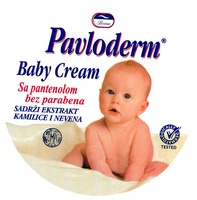 Pavloderm Baby Cream Sa pantenolom bez parabena SADRZI EKSTRAKT KAMILICE I NEVENA