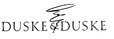 DUSKE & DUSKE