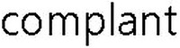 complant